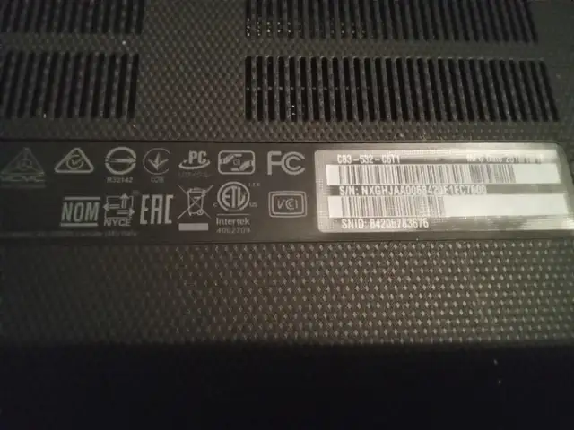 Acer chrome nootbook laptop - photo 5