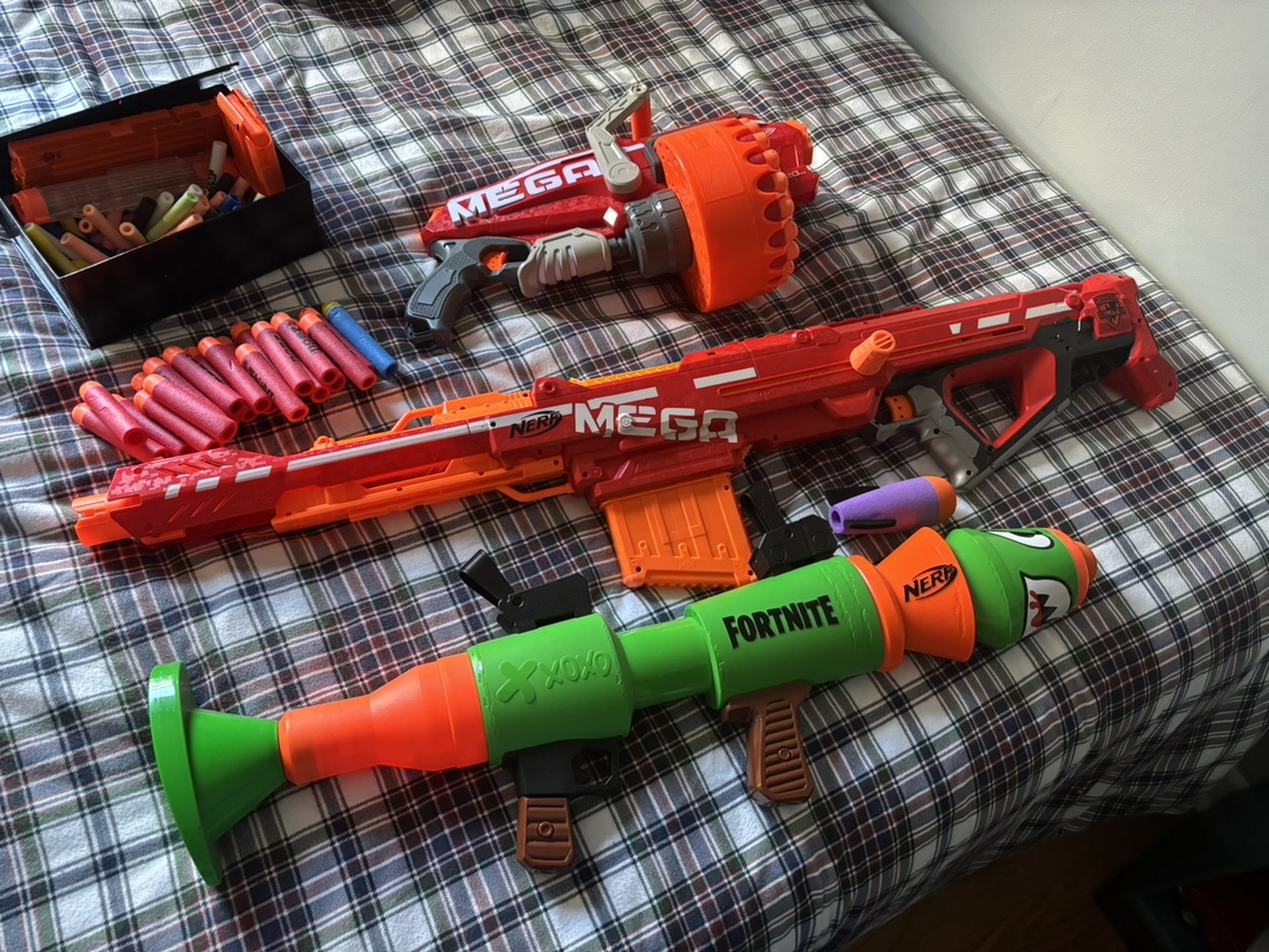 Nerf gun set