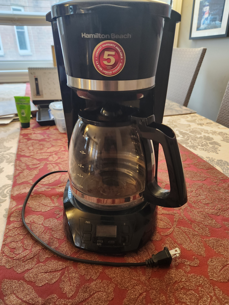 Hamilton Beach Coffee Maker #Freecycle thumbnail