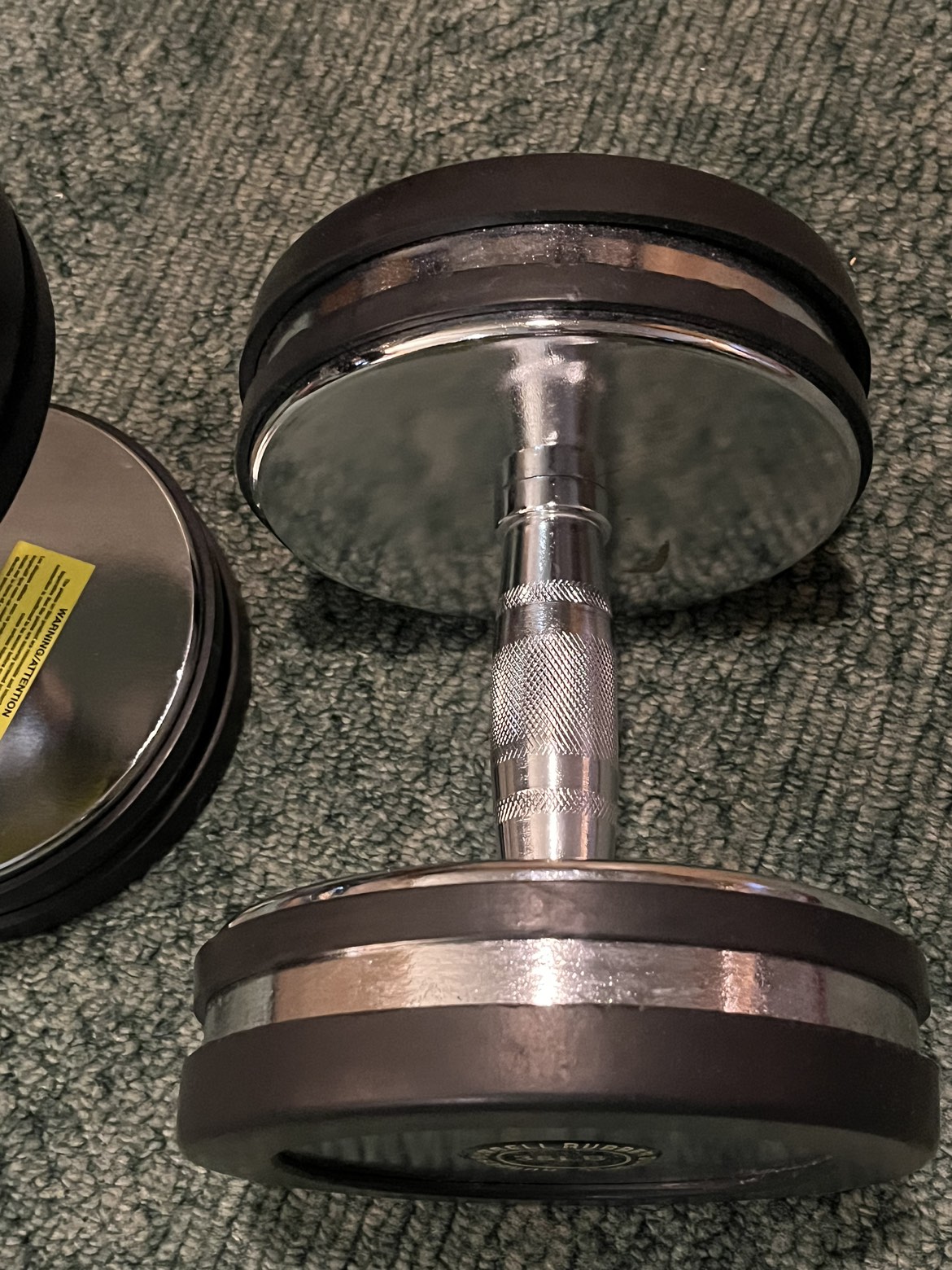 Deluxe Chrome Dumbells image indicator(3)