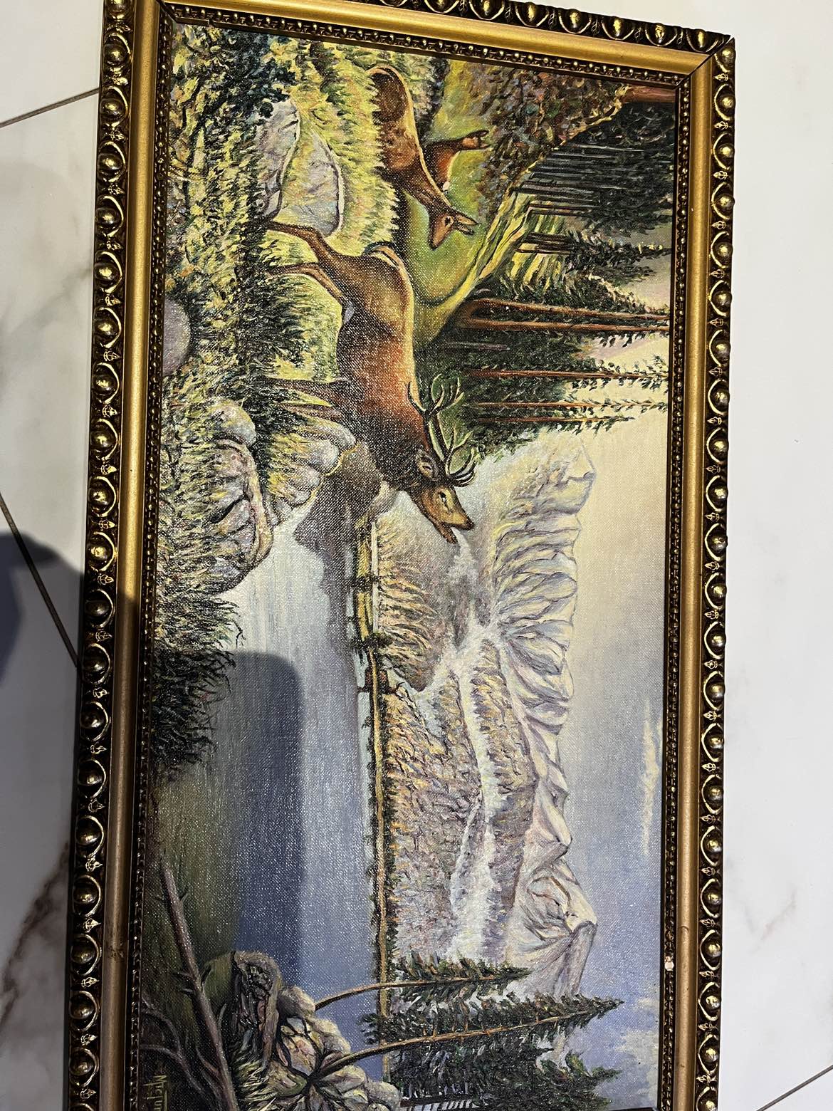 Nature oil painting