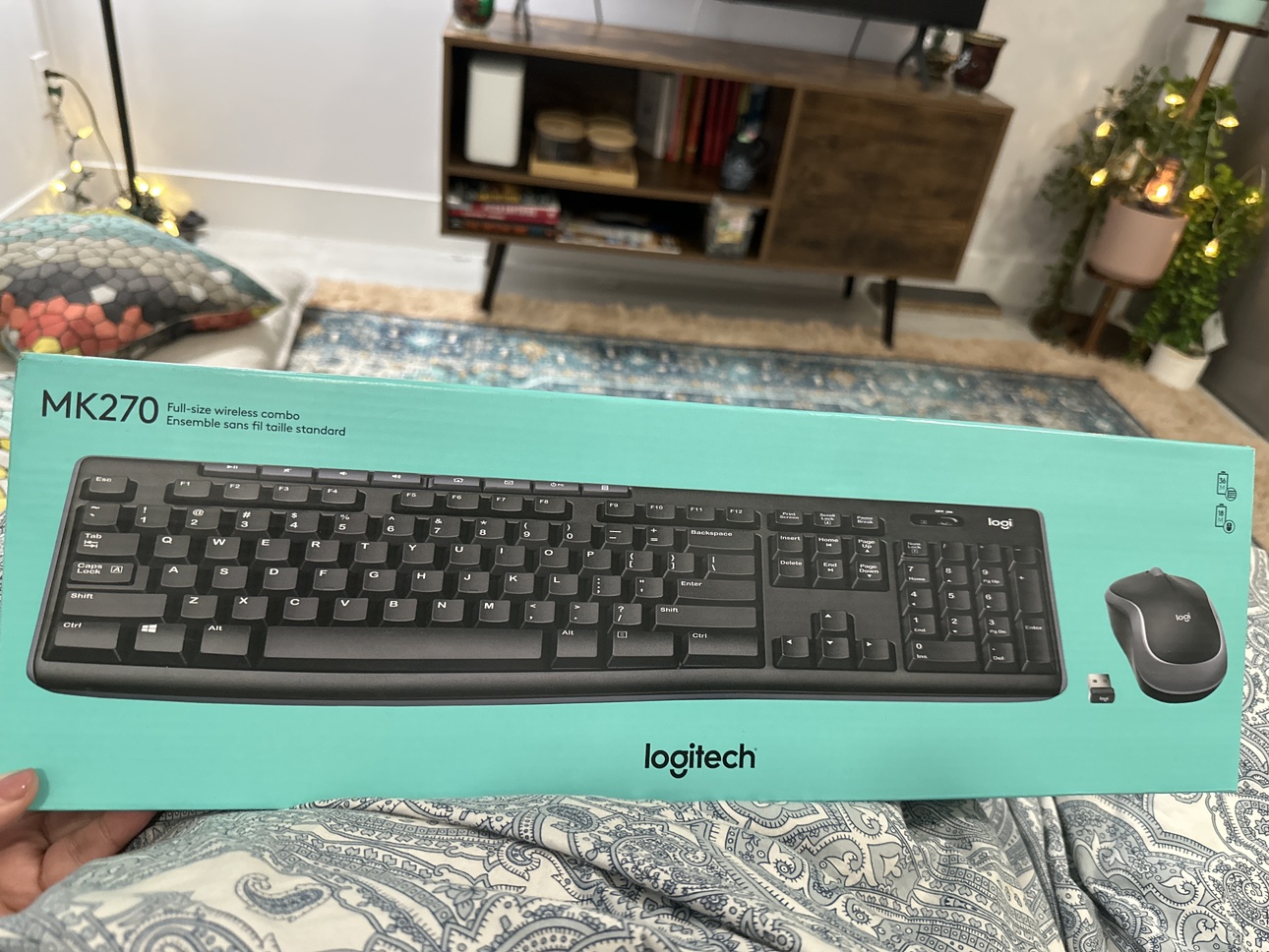 Wireless keyboard and mouse