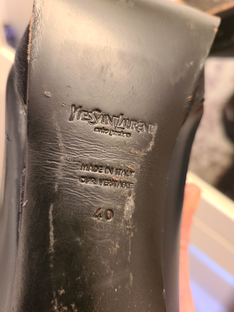 Vintage YSL Heels (Yves Saint Laurent Restored) image indicator(8)