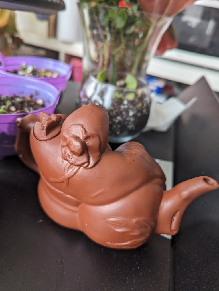 longevity Teapot....use as display - photo 3