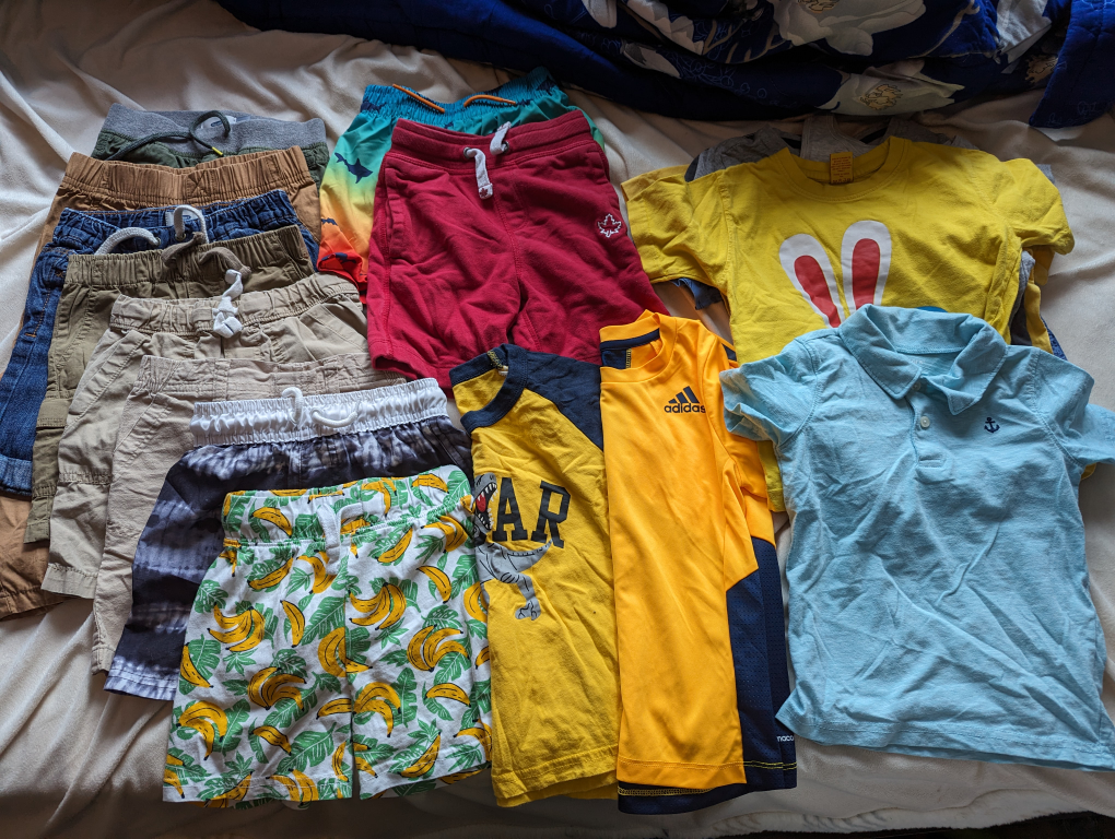 3T new and like new boy clothes $50
