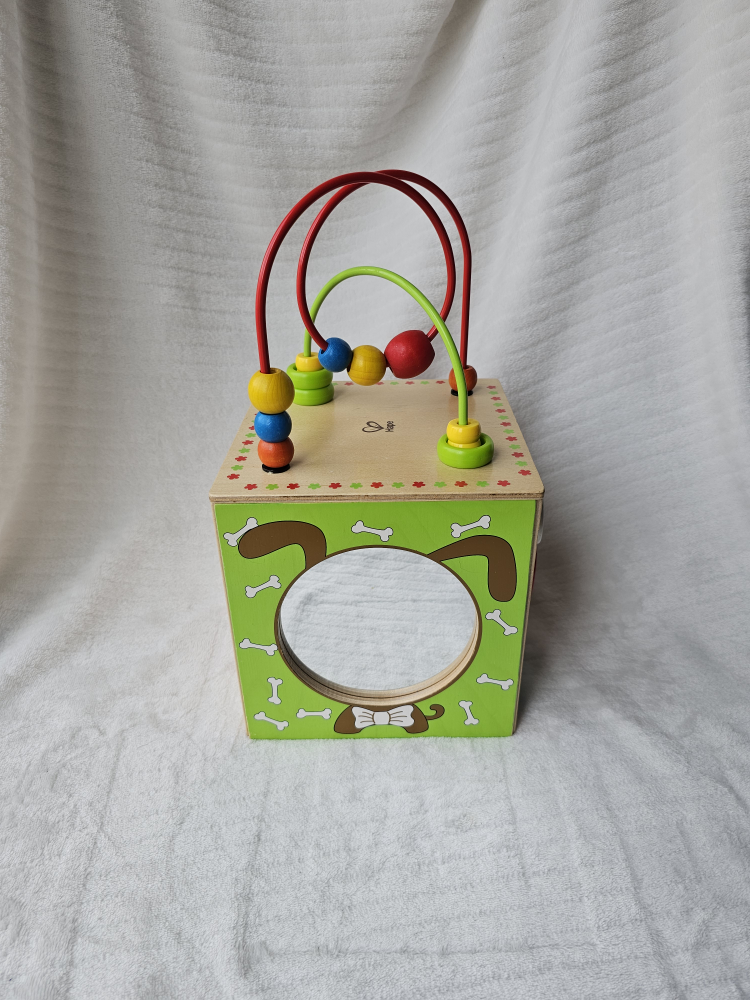 5 in 1 Educational Activity Cube by Hape image indicator(4)