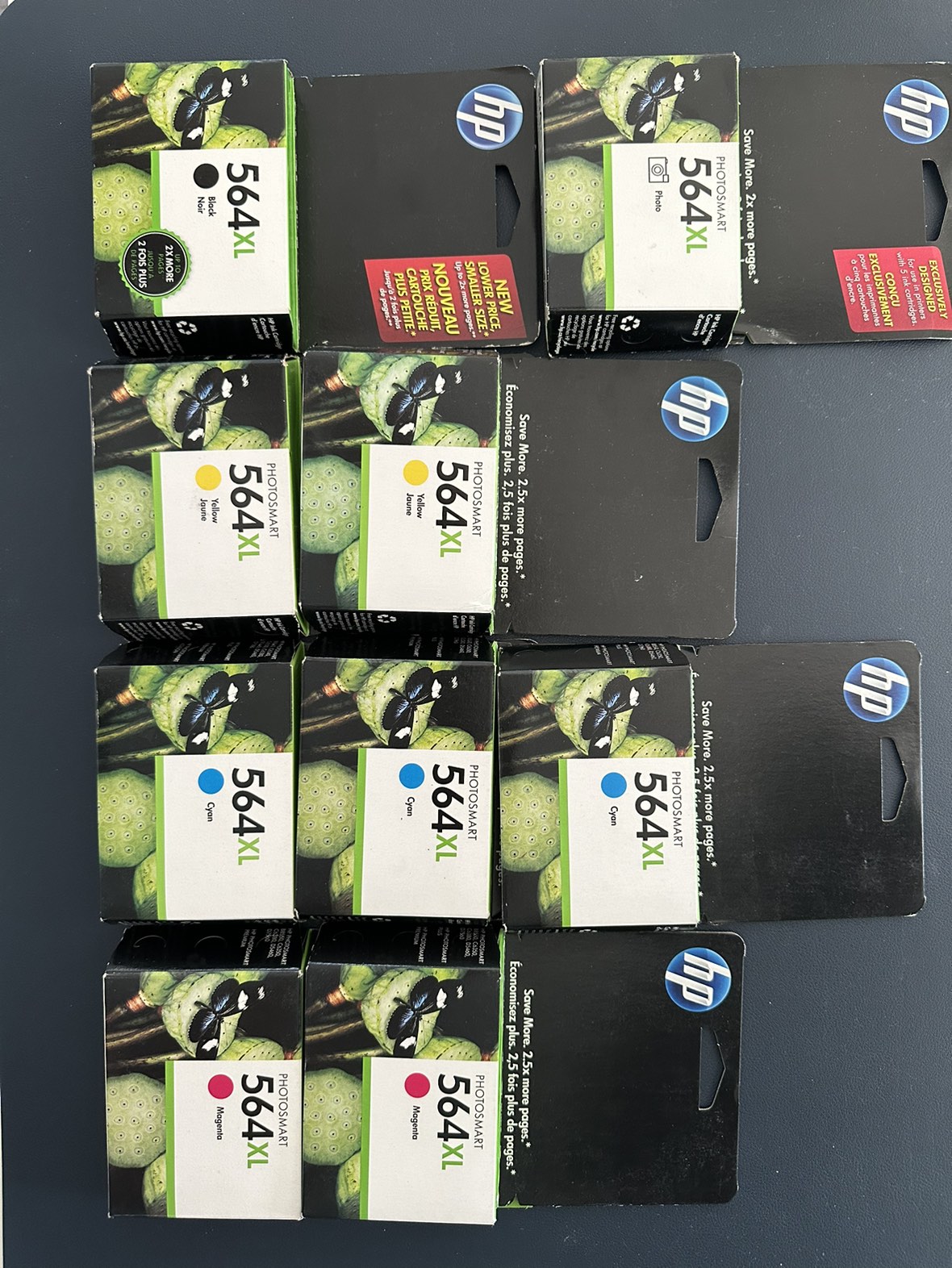 9 HP r 564 XL Cartridges (expired) - photo 3