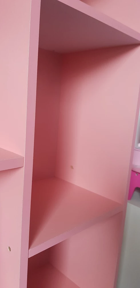 Wooden dollhouse bookcase storage - photo 5