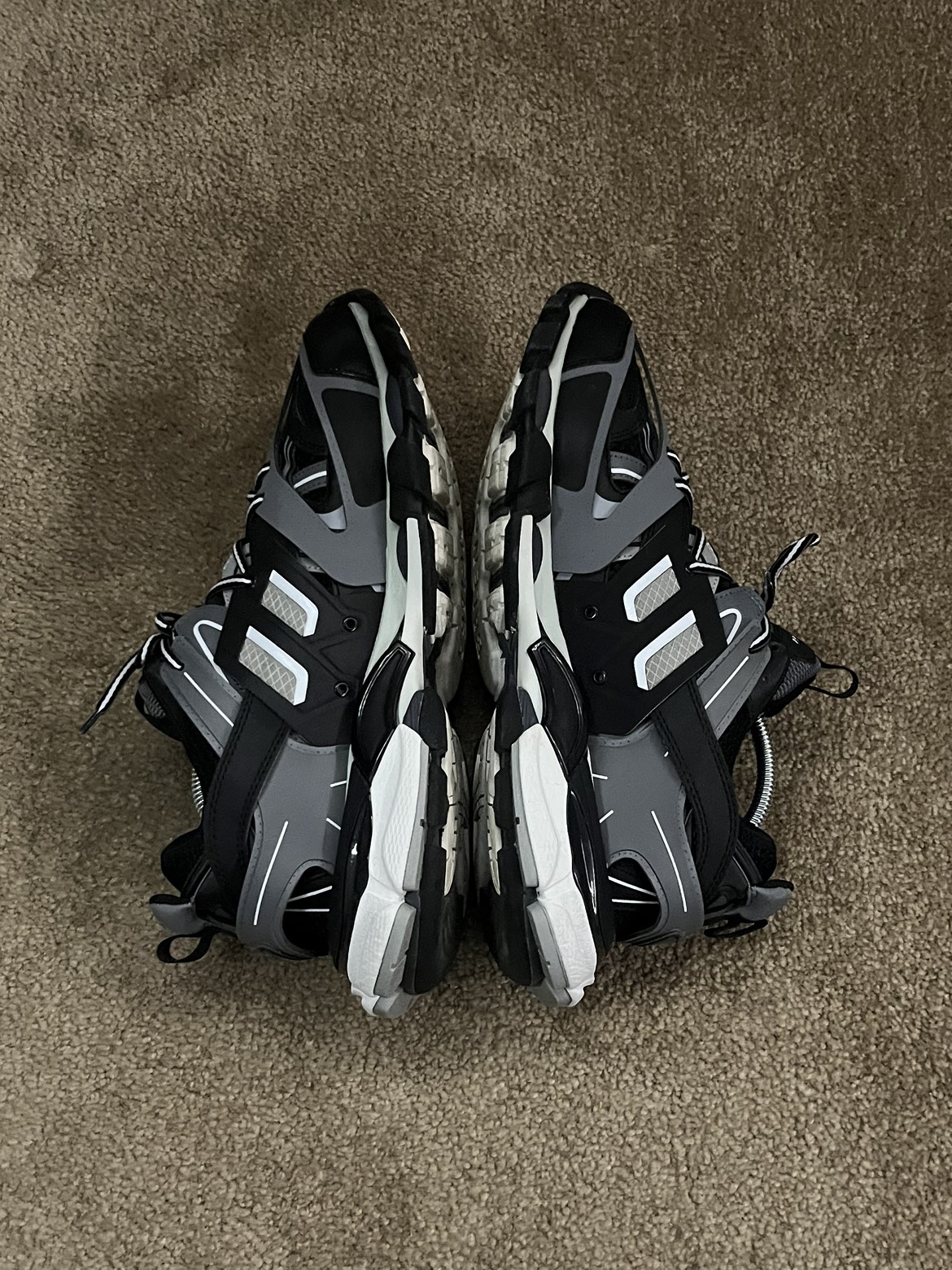 Balenciaga track black grey white - photo 4