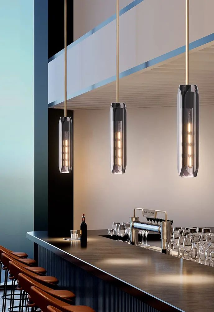 Amico Modern Crystal Pendant Light Fixture - photo 2