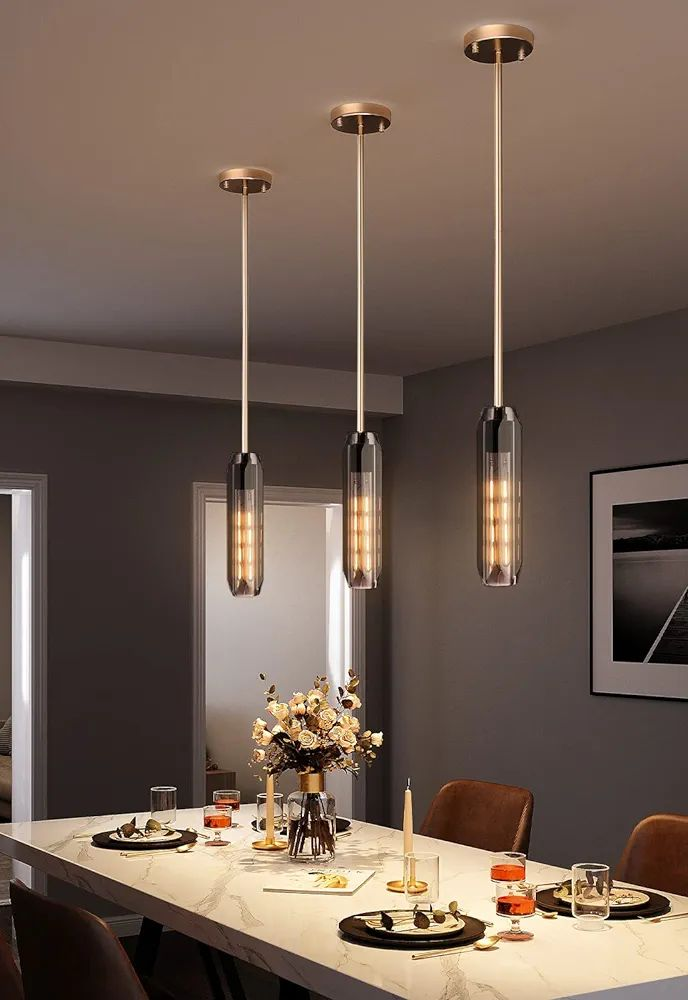 Amico Modern Crystal Pendant Light Fixture - photo 3