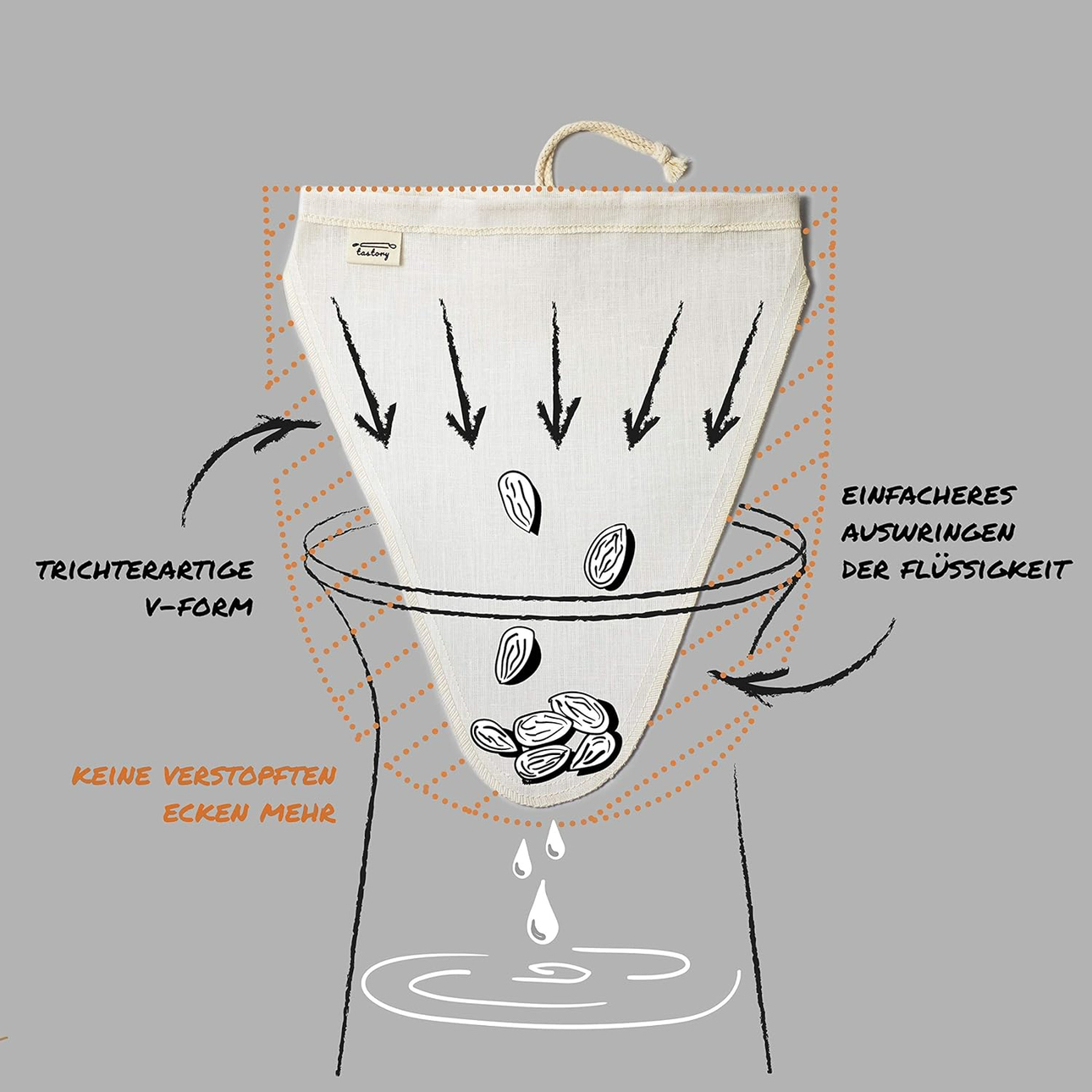 Nut Milk Bag - photo 5