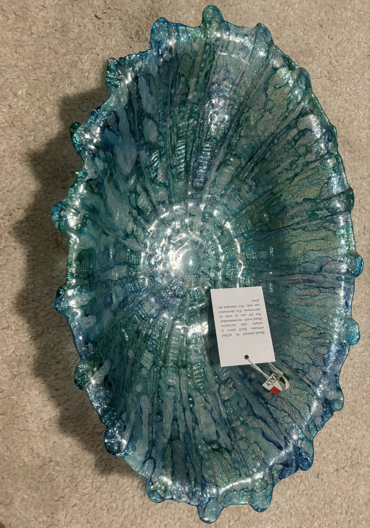 Vintage- 1970’s Decorative Bowl (designed in Italy)