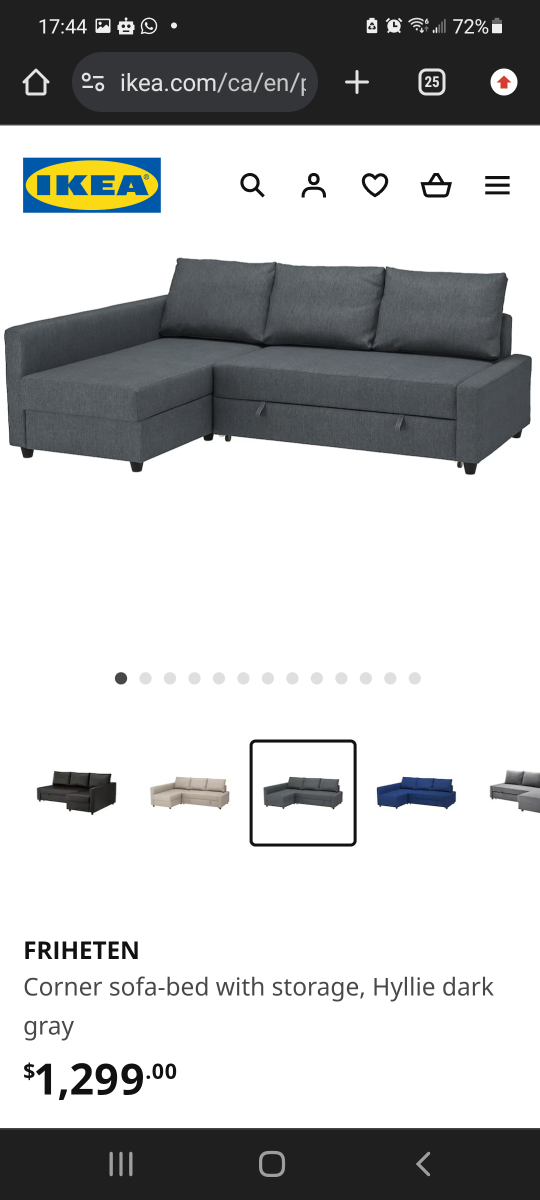 Like new Ikea sofa bed for FREE - photo 3