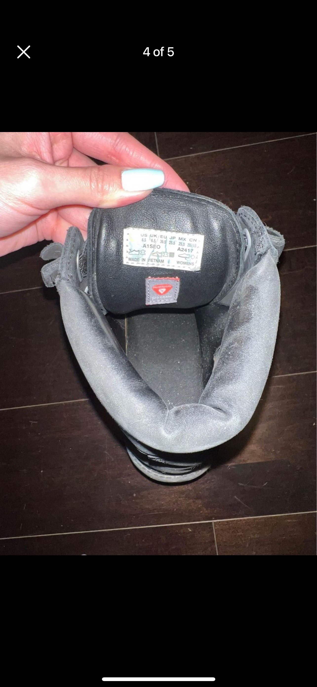 Artica Winter boots - waterproof black boots #thriftypicks image indicator(4)