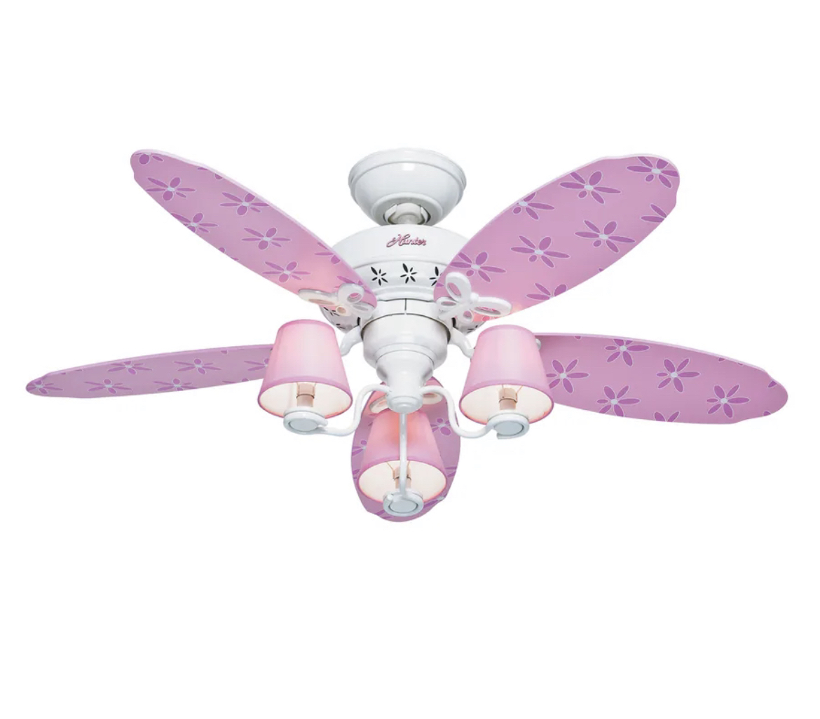 Hunter 44" Dreamland Girls Ceiling Fan