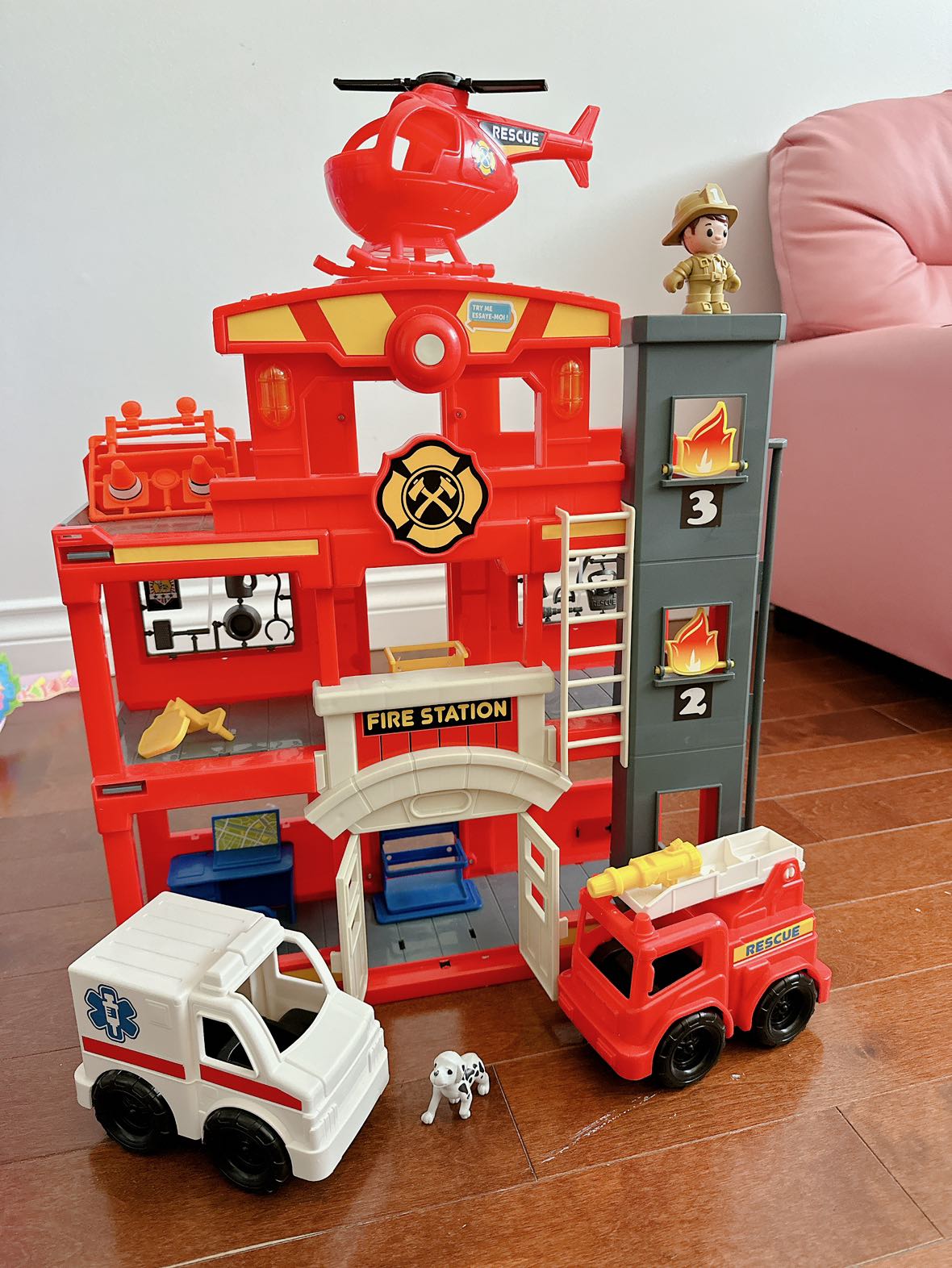 Kid Connection Fire Station Playset thumbnail