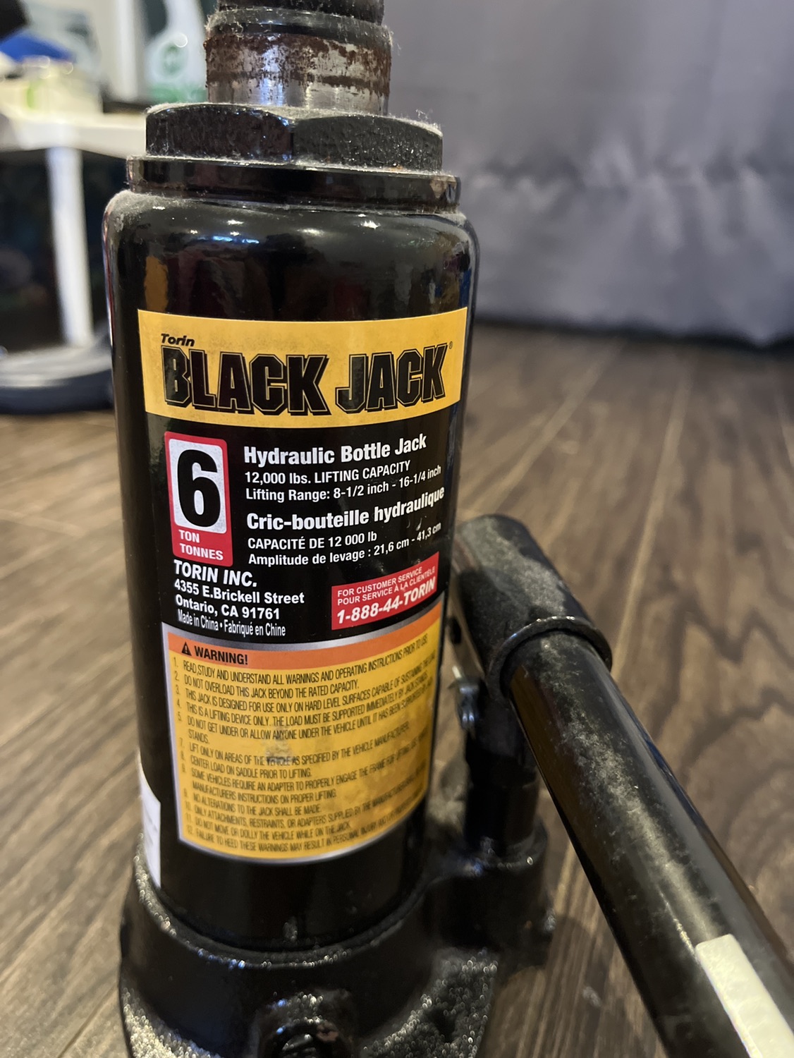 Car Jack - 12,000lbs Lifting Capacity image indicator(3)