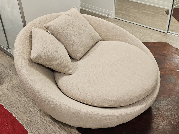 COZY round-shaped loveseat - photo 3