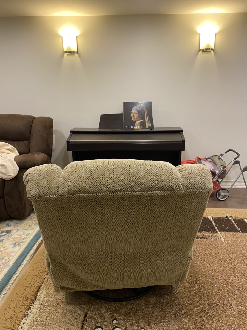 Recliner Rocking swirling armchair image indicator(3)