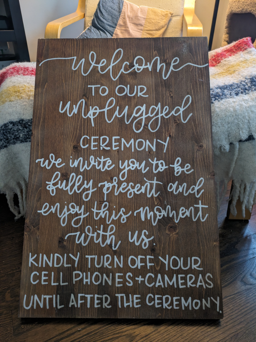 Wooden Wedding Signs thumbnail