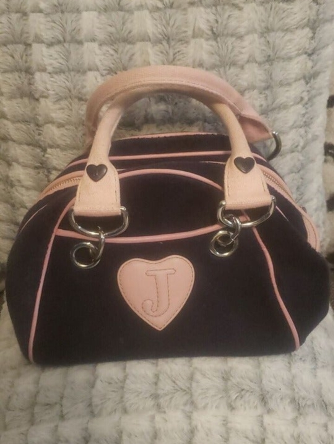 Vintage Rare Juicy Couture Girls Gone Juicy Mini Bowler Bag - photo 4
