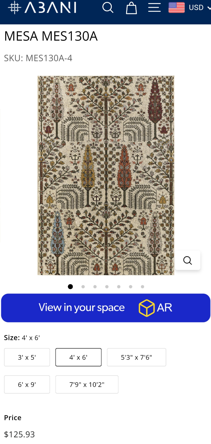 4'X6' Accent Rug - photo 3