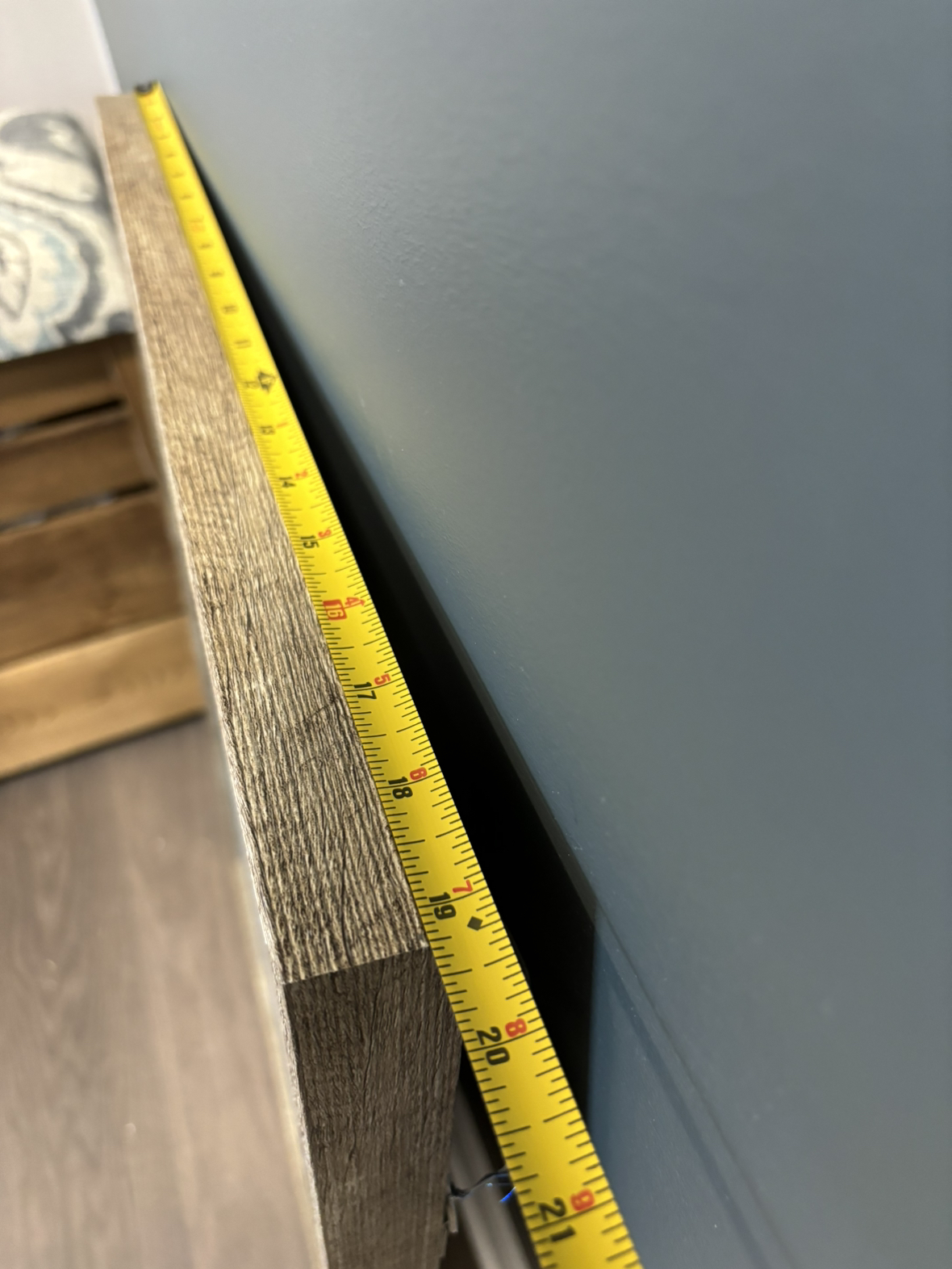 Last day: today | Wooden frame (removable picture) image indicator(5)