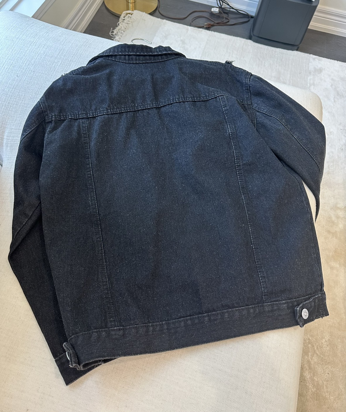 Oversized Denim Jacket Size S - photo 2