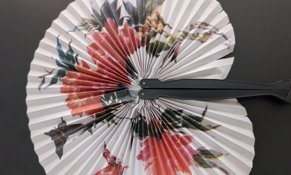 Foldable Fan Decoration