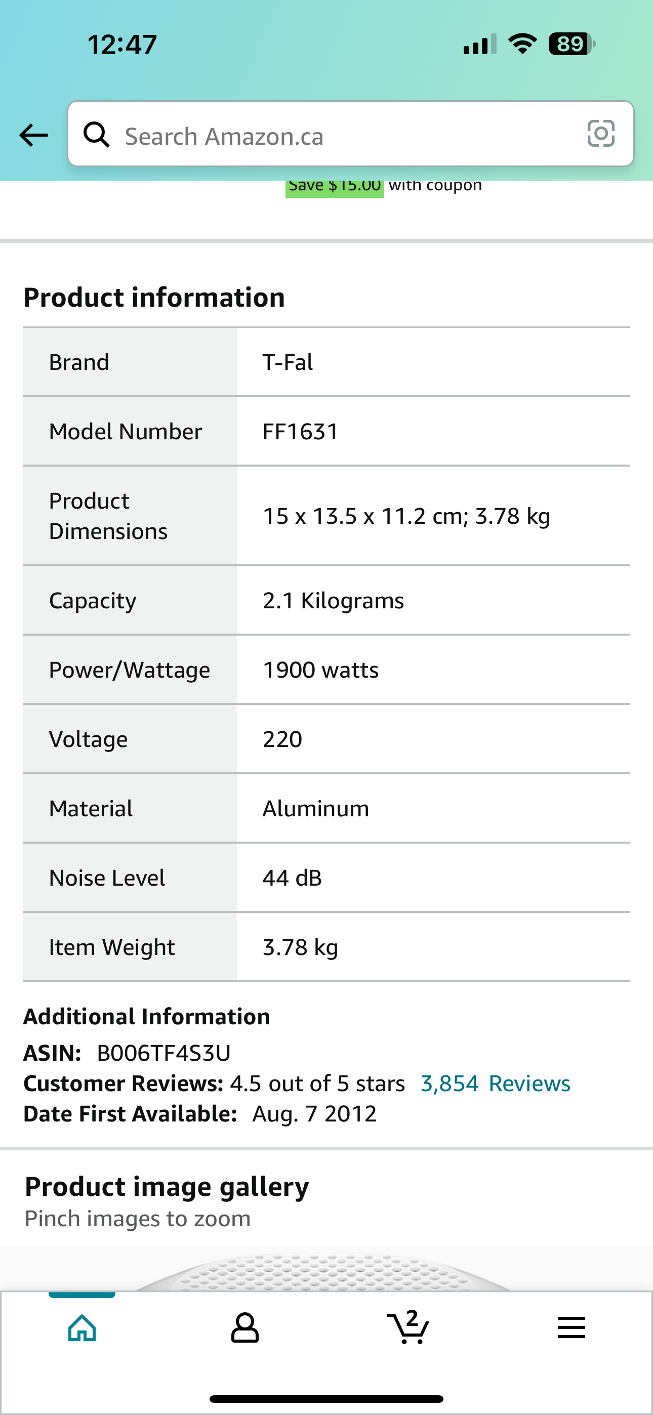 T-fall deep fryer image indicator(3)