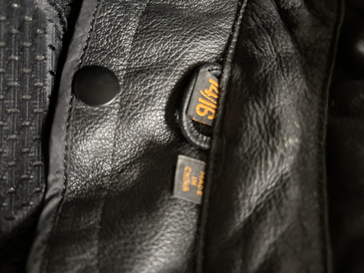 HJC Leather motorcycle jacket women/youth image indicator(6)