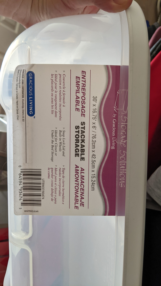 under the bed rolling stackable storage container with lid image indicator(2)