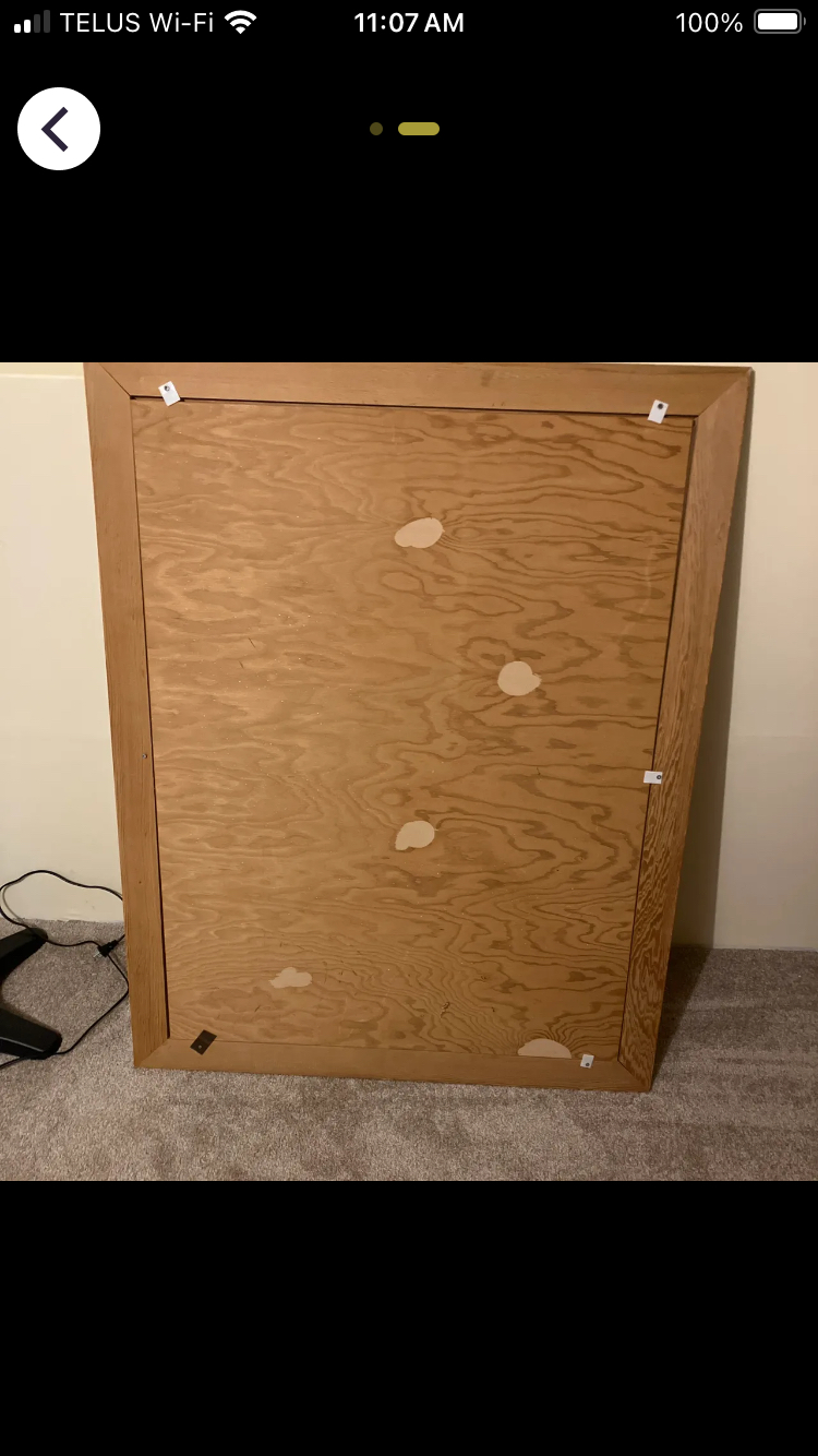 Large Frame - Wood/Glass - photo 2