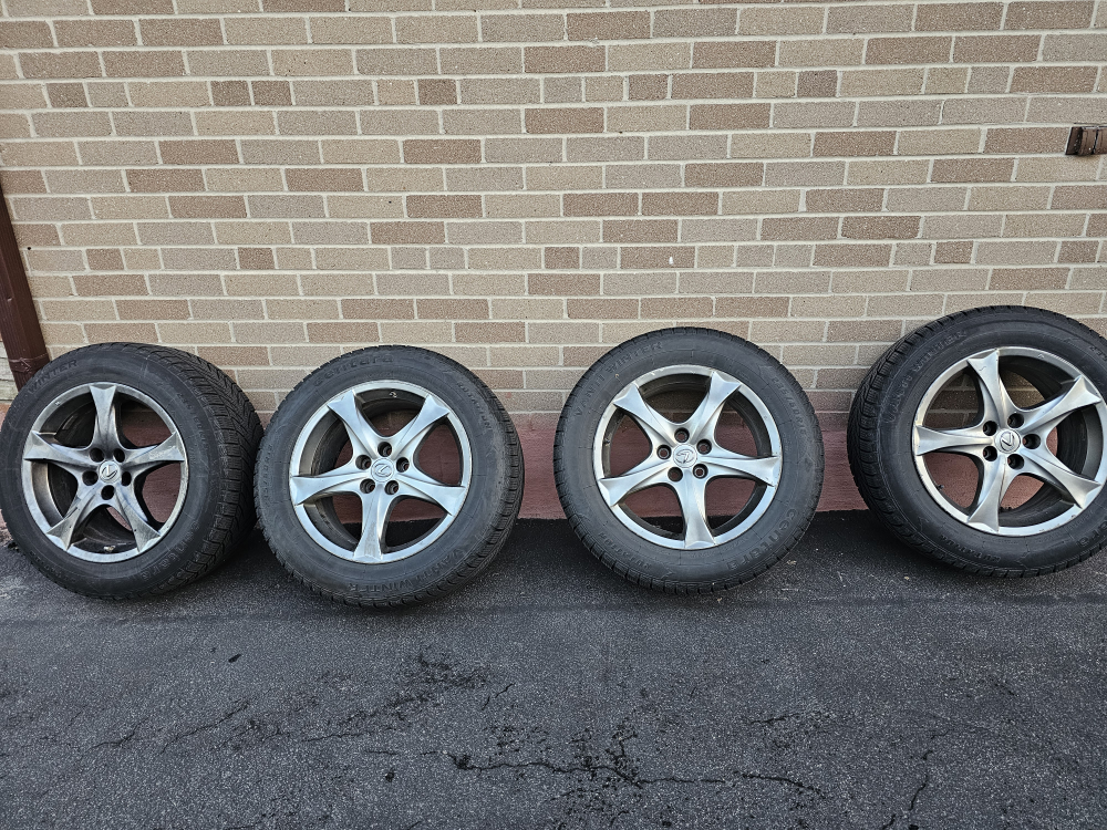 Lexus RX350 winter tires + rims