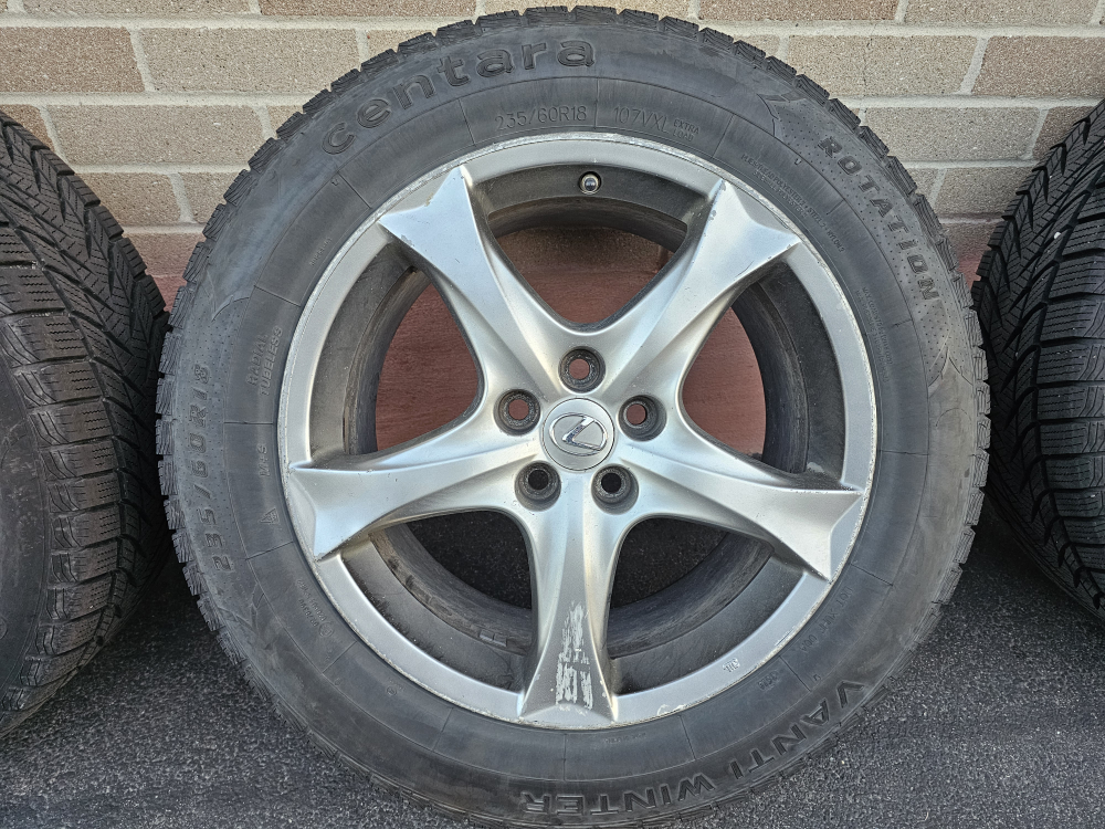 Lexus RX350 winter tires + rims - photo 4