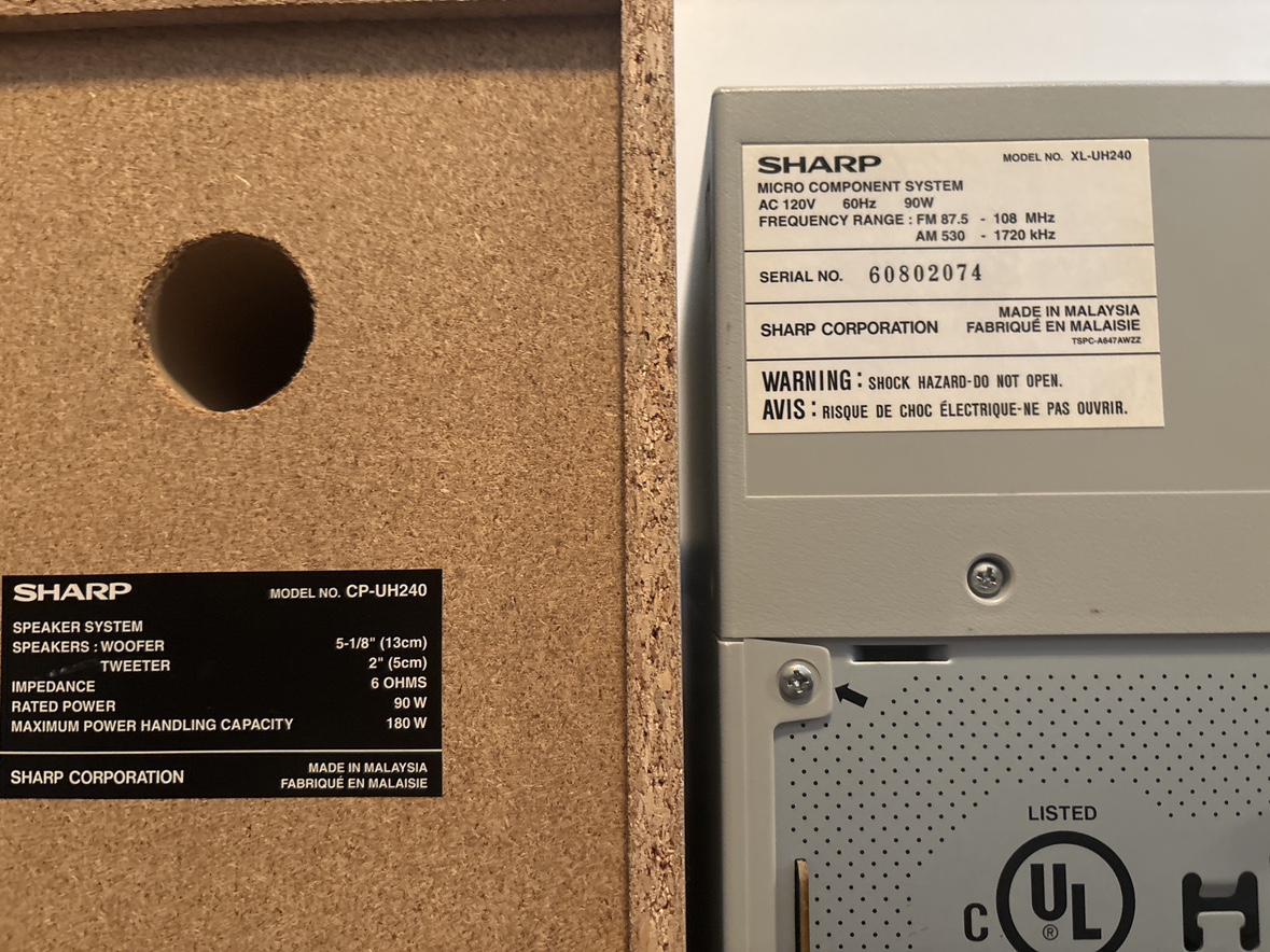 #Freecycle SHARP 5Disk Track Sound Stereo & MP3 - photo 4