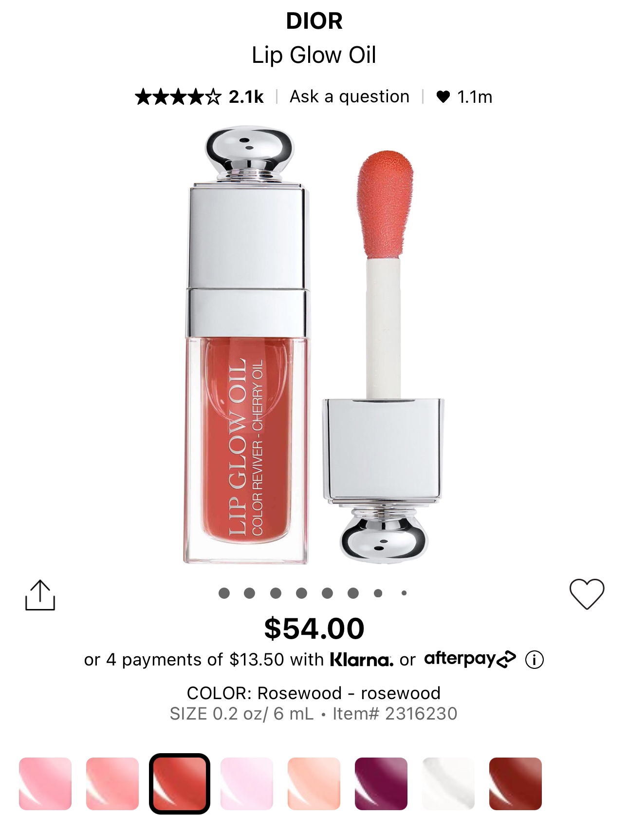 Dior Lip Oil - photo 3