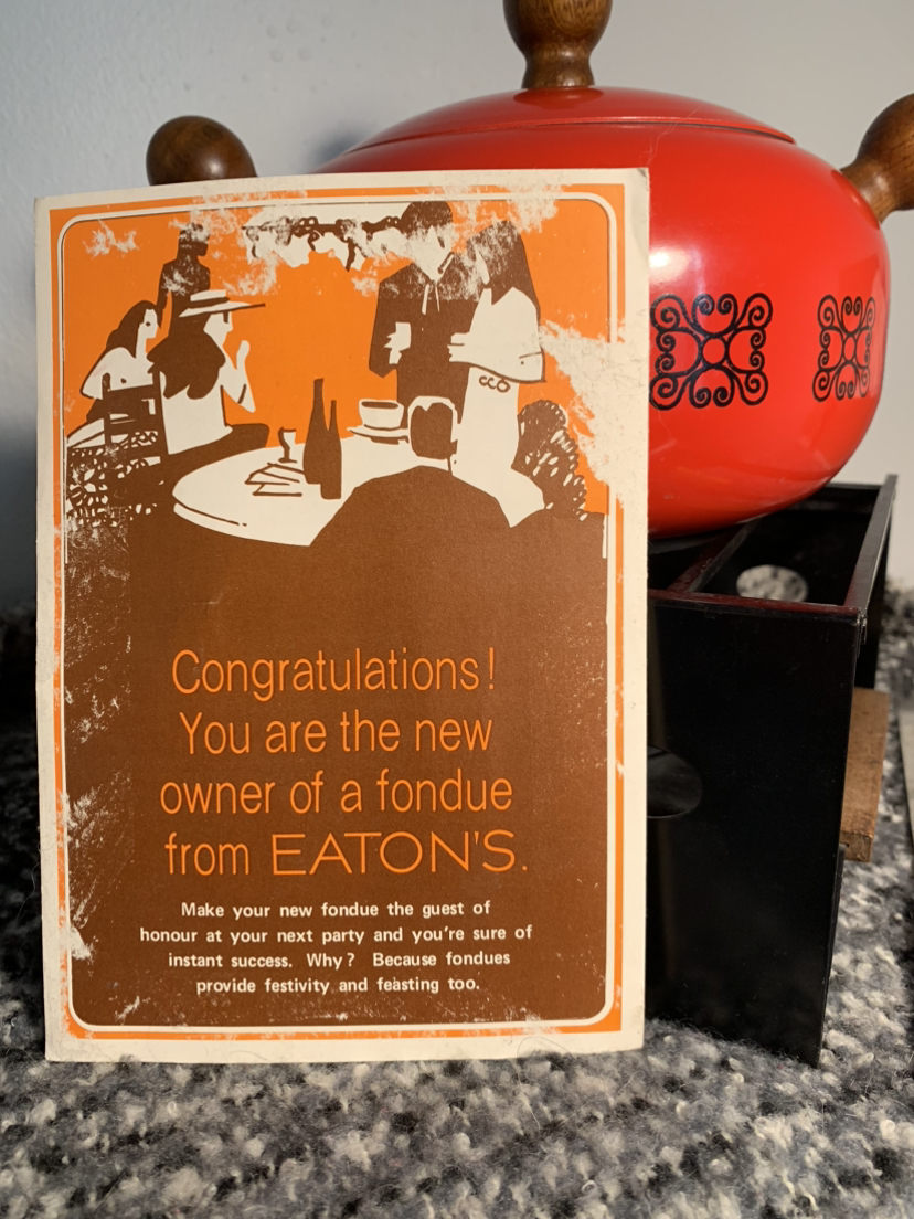 Midcentury Eatons Fondu Pot image indicator(2)