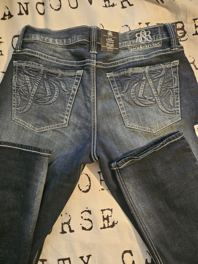 Rock & Republic Mens Jean 34×32  NWT thumbnail