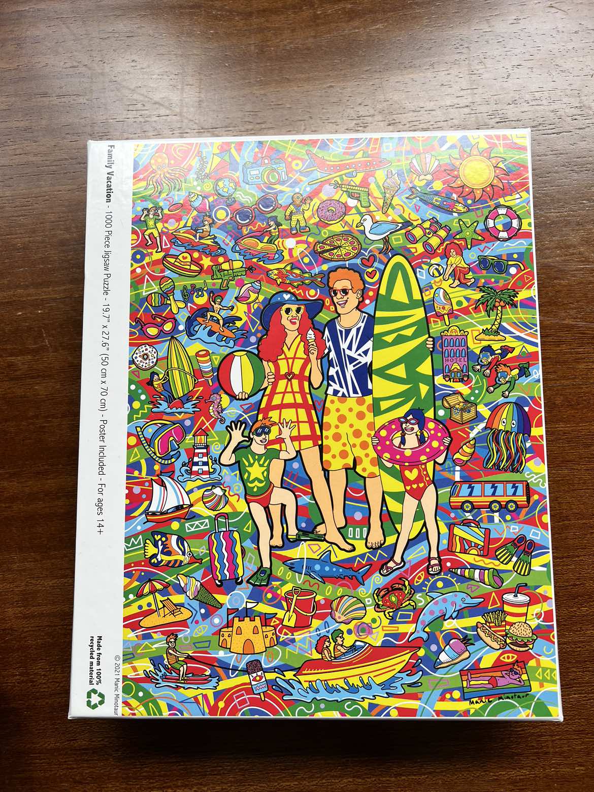 1000 pieces Jigsaw Puzzle - #freecycle