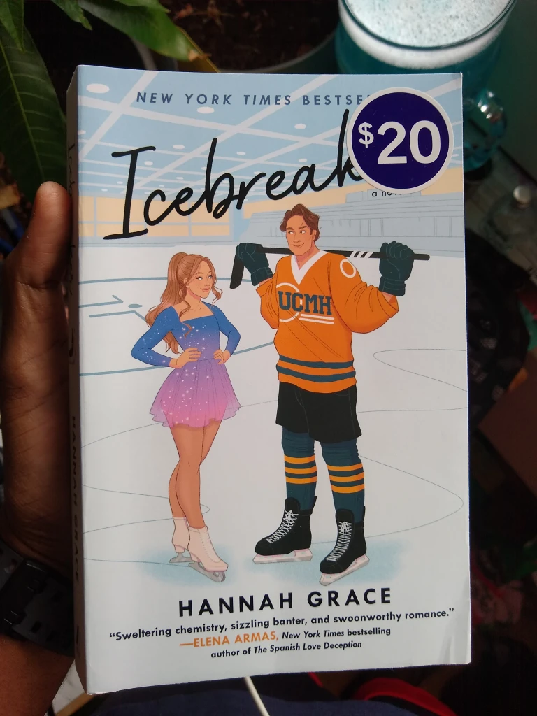 New York Times best seller icebreak book by Hannah grace