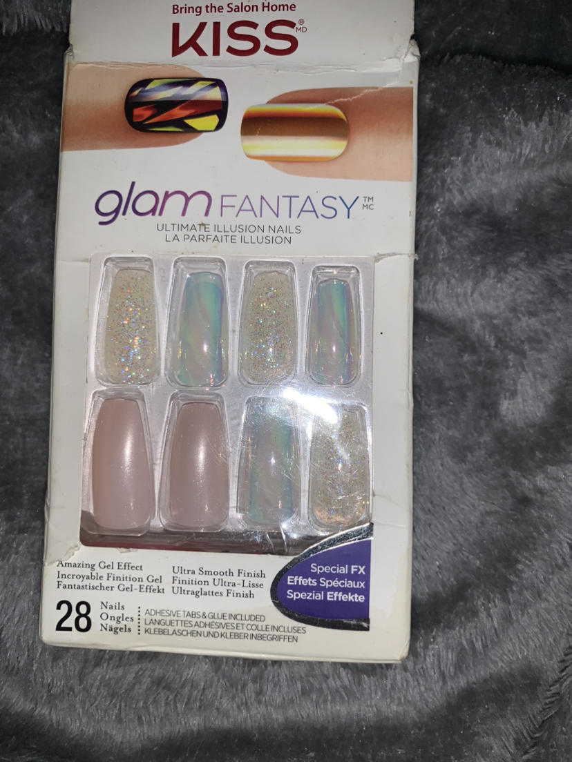 4 sets-NEW Ready to wear glue on Nails image indicator(5)