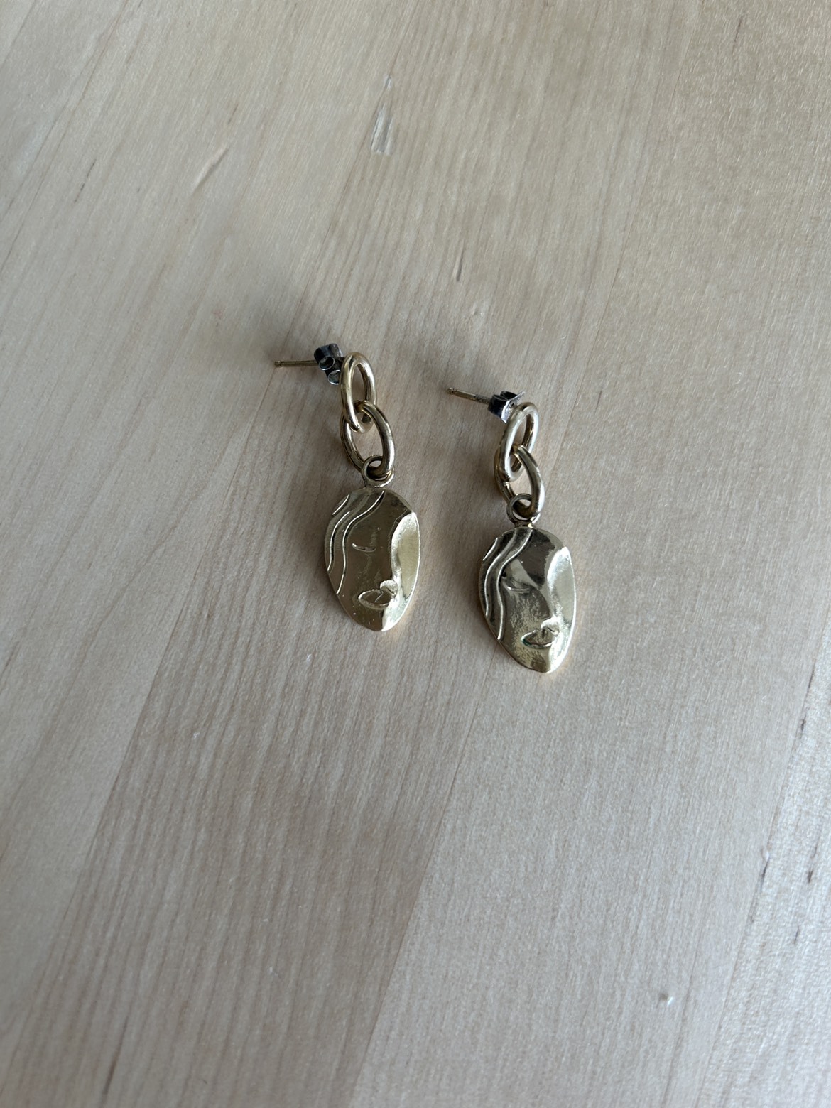 Wolf Circus Gold Plated Ilona Earrings thumbnail