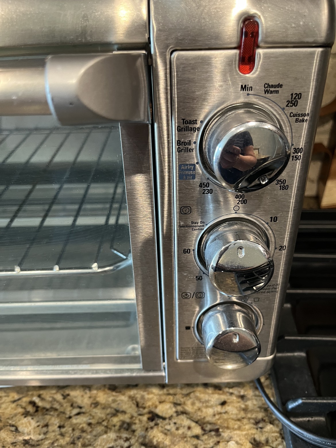 Black&decker oven/toaster and air fryer image indicator(4)