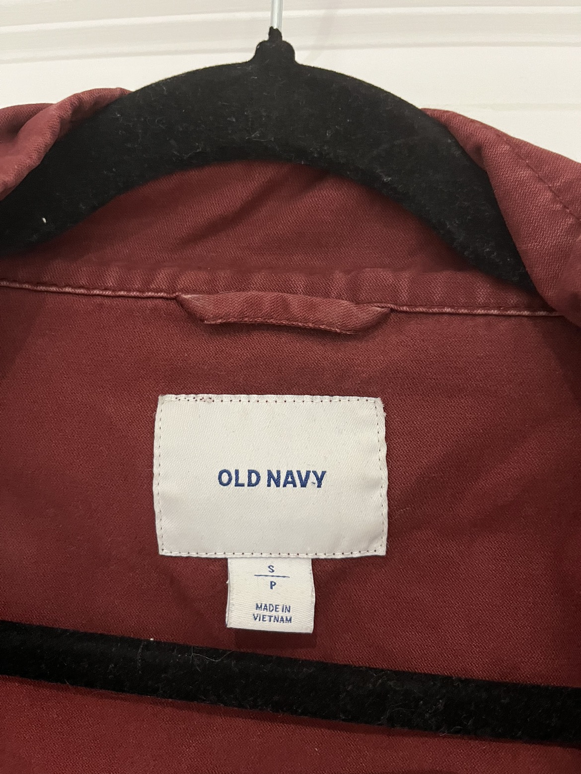 Women’s Small Jacket - Maroon image indicator(2)