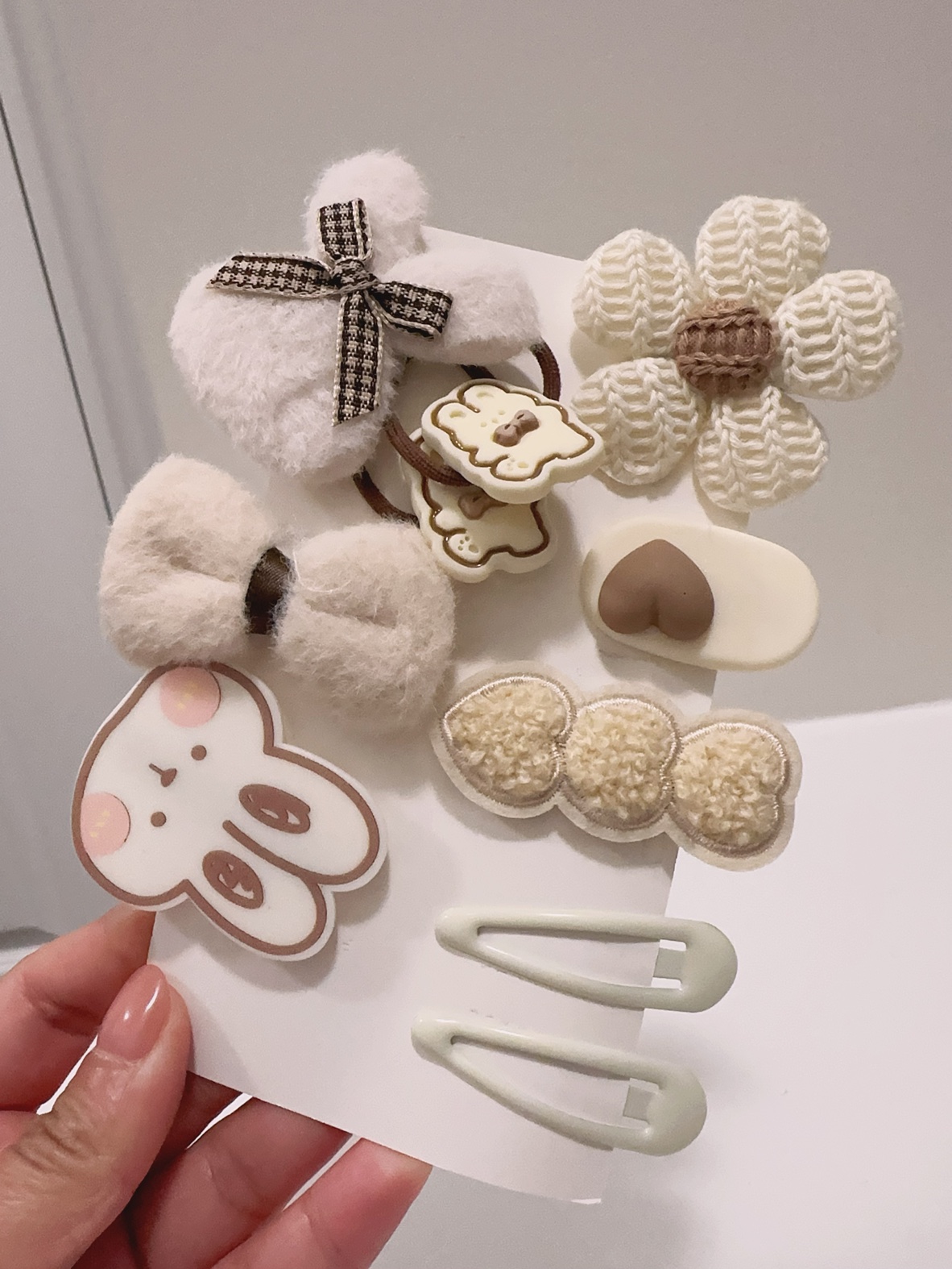 Hair Clips, 8pc a set