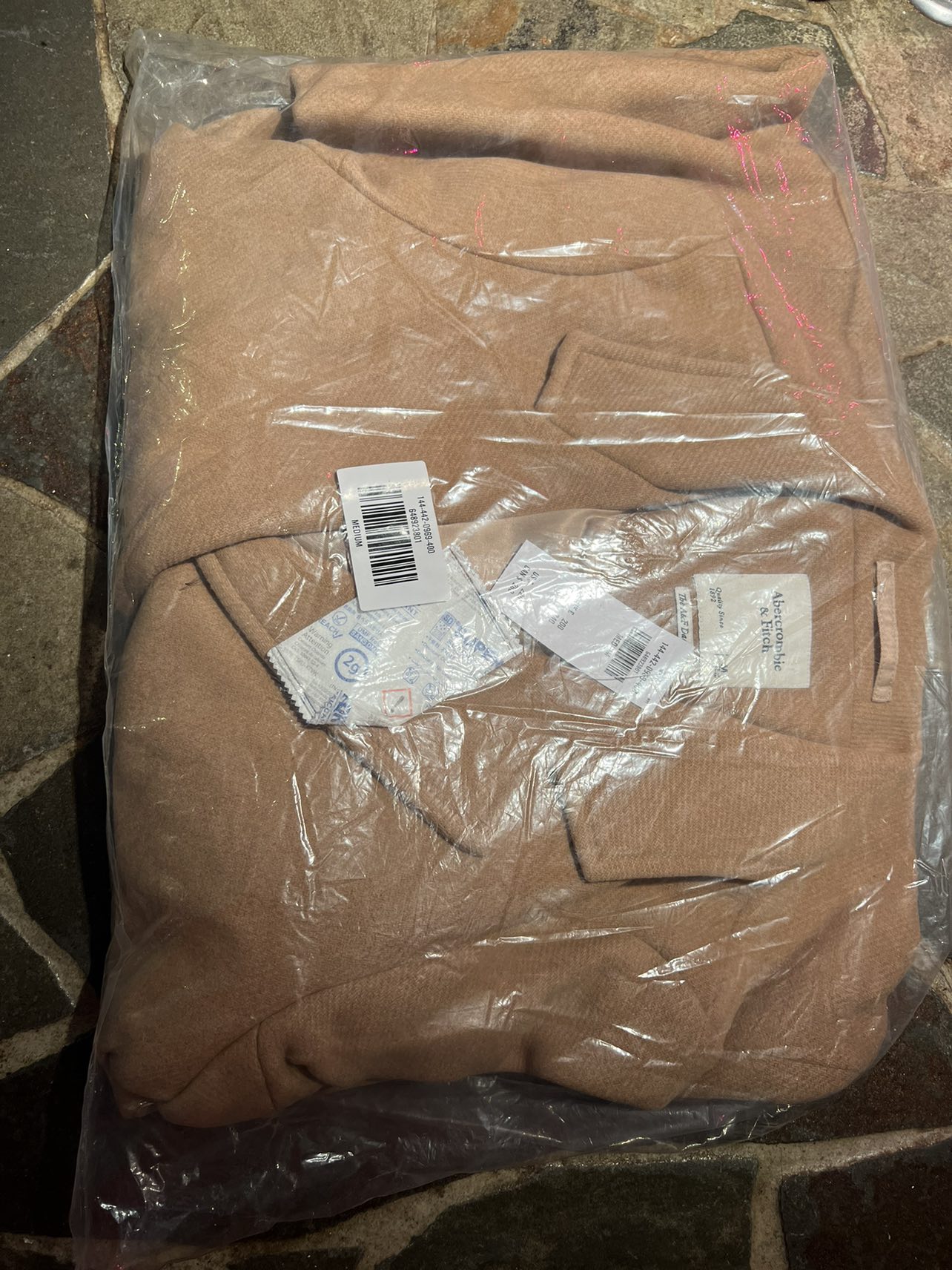 Abercrombie & Fitch Wool-Blend Dad Coat (BNWT) image indicator(5)