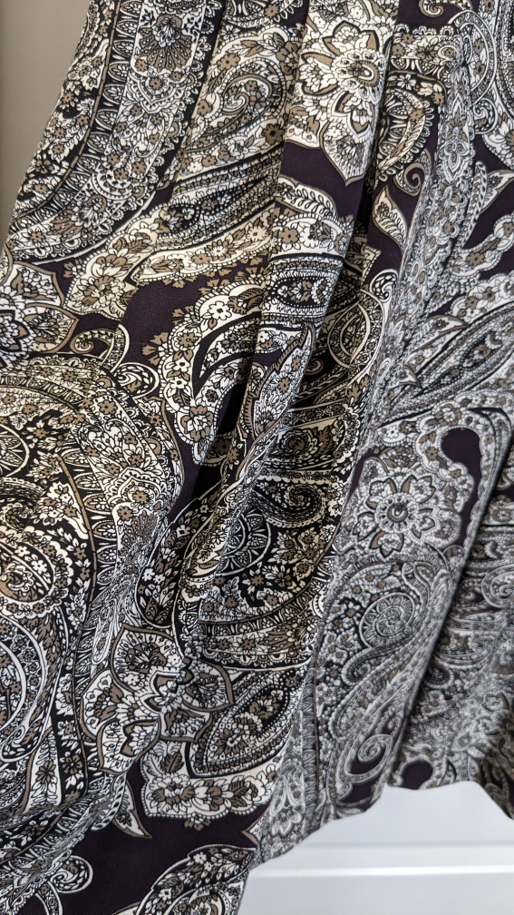 Banana Republic fully lined paisley a-line dress with pockets! - photo 3