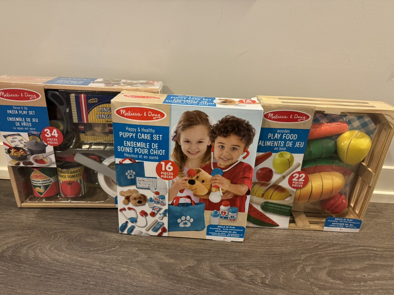 3 brand new Melissa and Doug toys/ play sets thumbnail